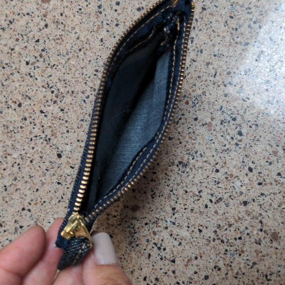 WRANGLER Zippered Coin Purse/Denim Pocket - Picture 4 of 12